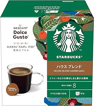 ネスカフェ ドルチェグスト スターバックス キャラメル ハウスブレンド 10箱 Amazon.co.jp: スターバックス ハウス ブレンド ネスカフェ